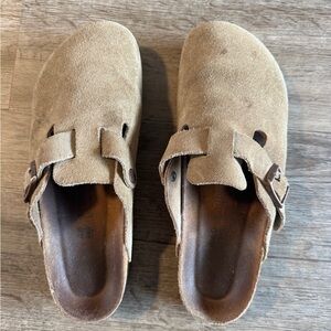 Boston Clog Suede Real Birkenstocks